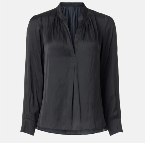 Zadig & Voltaire Tink Relaxed-Fit Satin Shirt